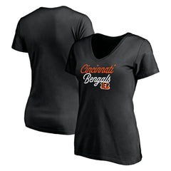 NFL Cincinnati Bengals Women's Long Stride V-Neck T-Shirt