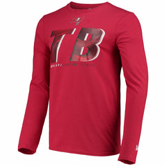 NFL Tampa Bay Buccaneers Combine Authentic Static Abbreviation Long Sleeve T-Shirt