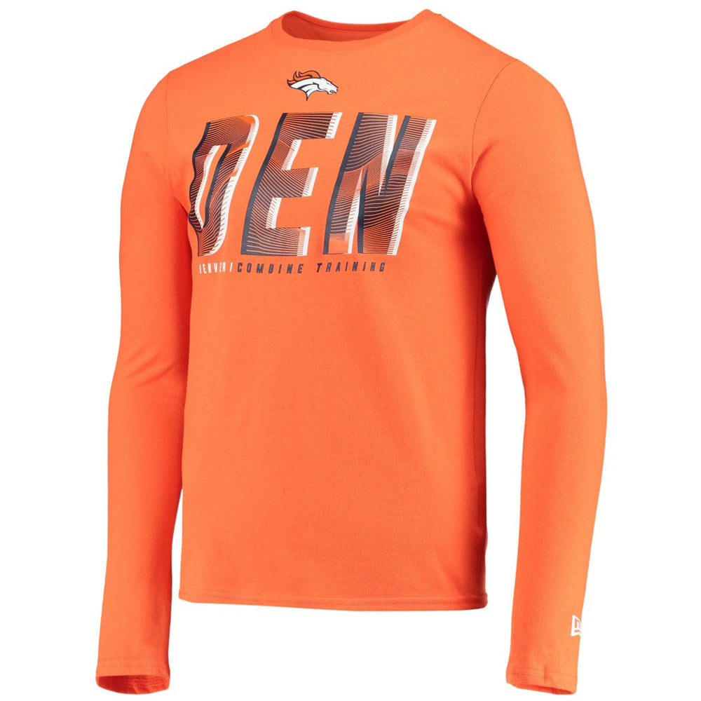 NFL Denver Broncos Combine Authentic Static Abbreviation Long Sleeve T-Shirt