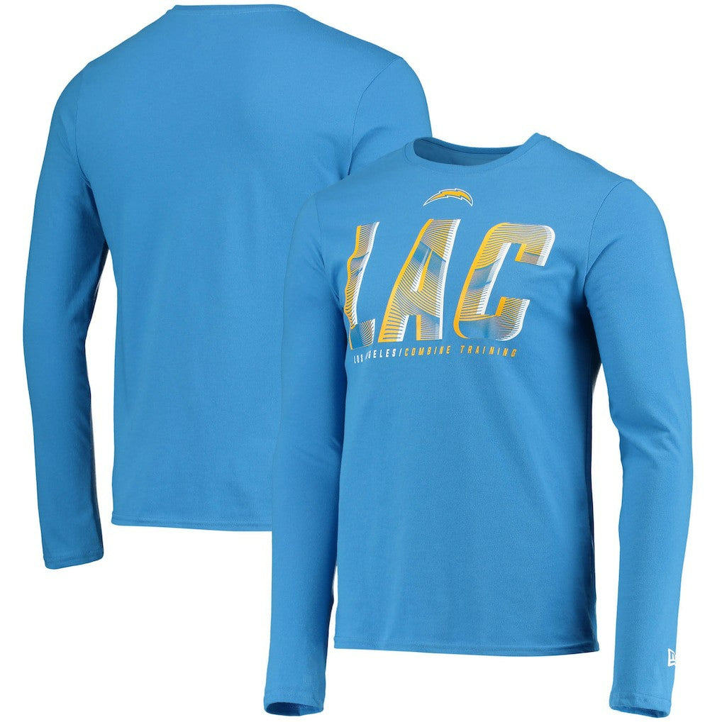 NFL Los Angeles Chargers Combine Authentic Static Abbreviation Long Sleeve T-Shirt