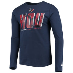 NFL Houston Texans Combine Authentic Static Abbreviation Long Sleeve T-Shirt