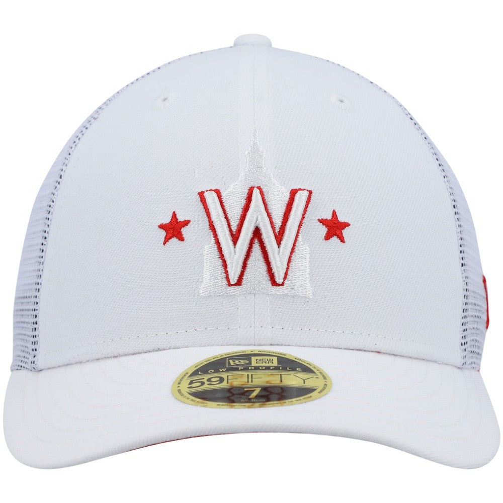 Washington Nationals 2022 Batting Practice Low Profile 59FIFTY Fitted Hat - White | New Era