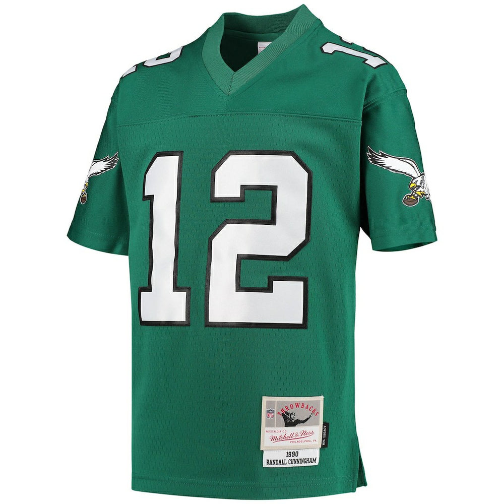 NFL Philadelphia Eagles Randall Cunningham  Youth 1990 Retired Player Legacy Jersey