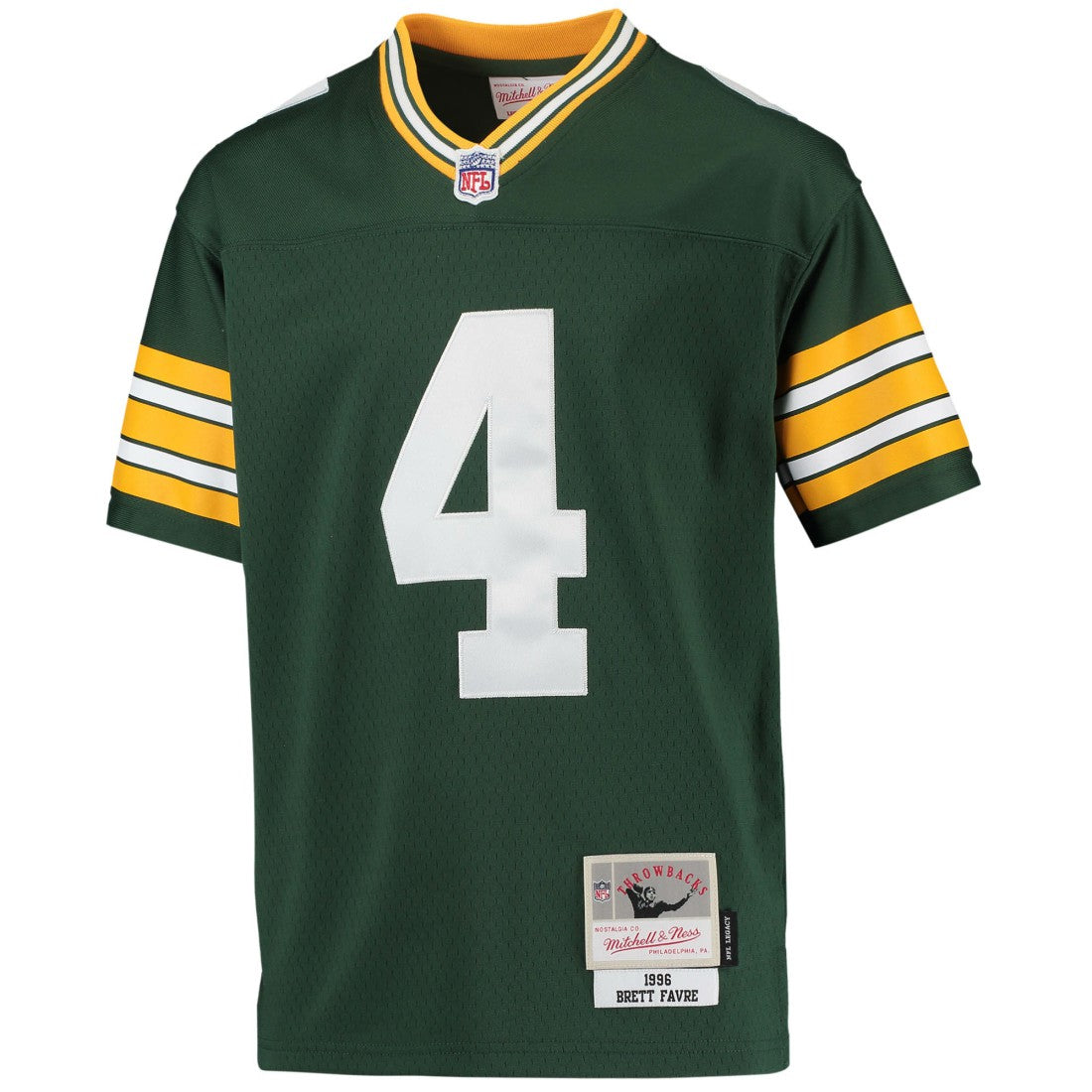 NFL Green Bay Packers Brett Favre  Youth 1996 Retired Player Legacy Jersey