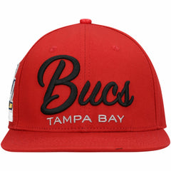 NFL Tampa Bay Buccaneers Pro Standard LV Super Bowl s Script Wordmark Snapback Hat