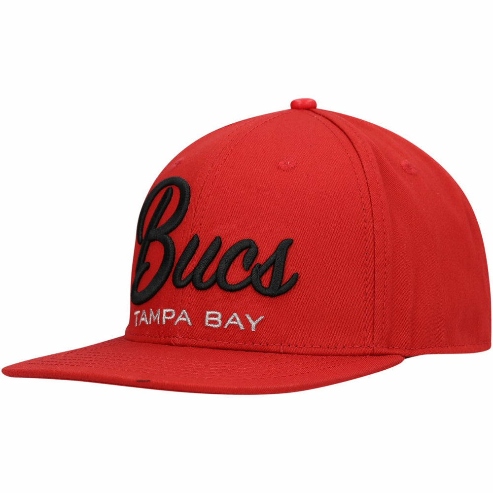 NFL Tampa Bay Buccaneers Pro Standard LV Super Bowl s Script Wordmark Snapback Hat