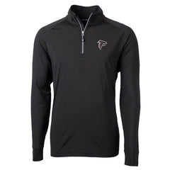 NFL Atlanta Falcons Cutter & Buck Adapt Eco Knit Quarter-Zip Pullover Jacket