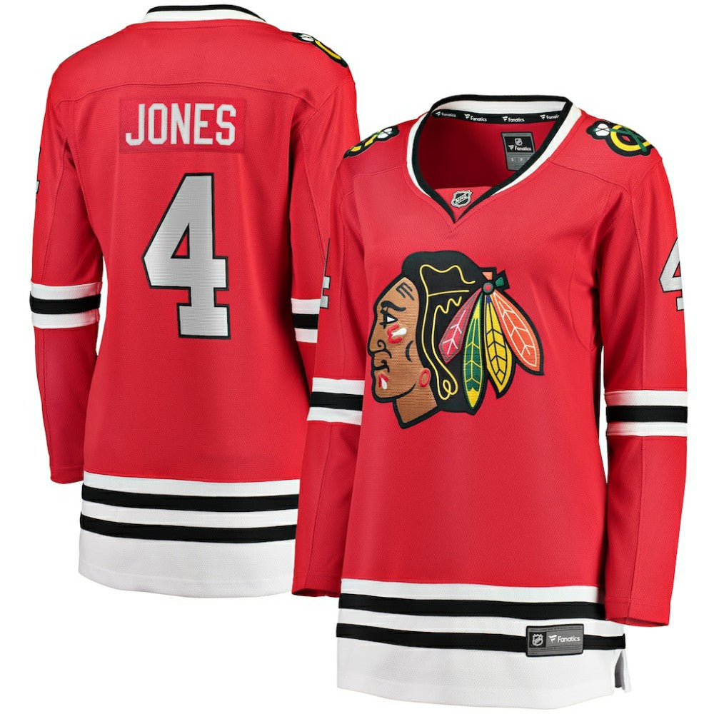 Seth Jones Chicago Blackhawks Fanatics Women's Home Breakaway Player Jersey