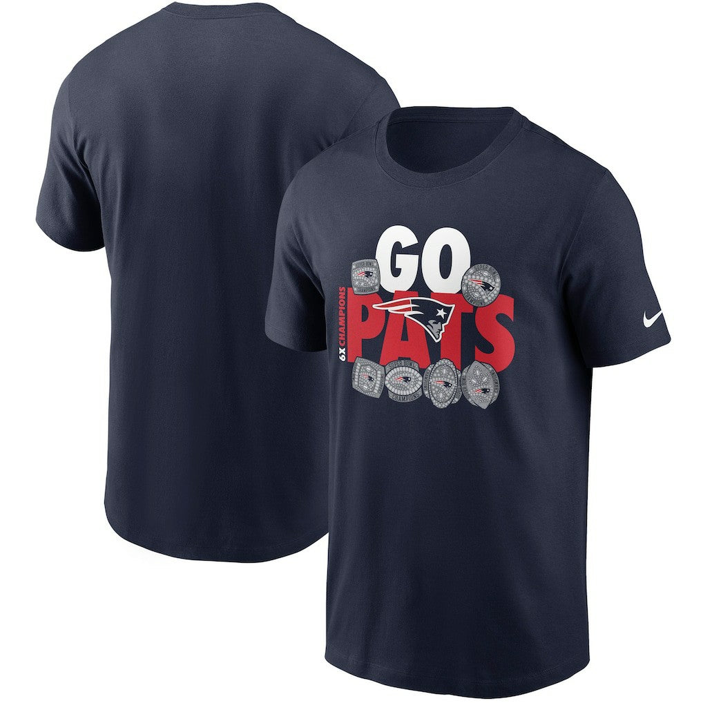 NFL New England Patriots Hometown Collection 6x T-Shirt