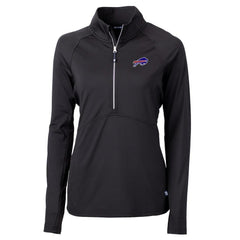 NFL Buffalo Bills Cutter & Buck Women's Adapt Eco Knit Half-Zip Pullover Jacket