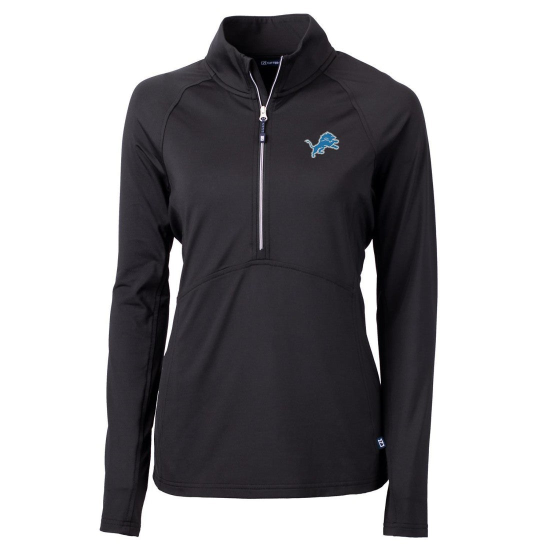 NFL Detroit Lions Cutter & Buck Women's Adapt Eco Knit Half-Zip Pullover Jacket