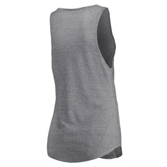 Miami Heat Women's Quality Time Open Scoop Neck Tri-Blend Tank Top - Heathered Gray | Fanatics cheap