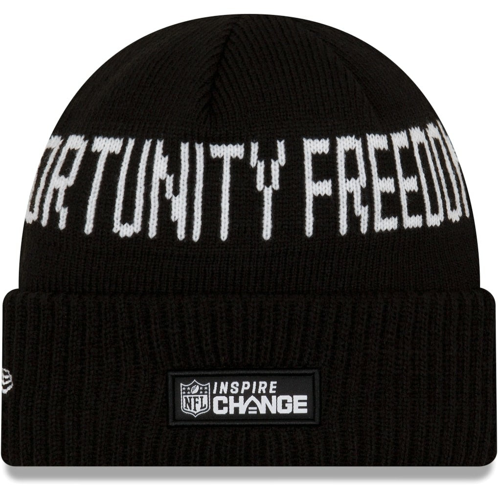 NFL Cleveland Browns Team Social Justice Cuffed Knit Hat