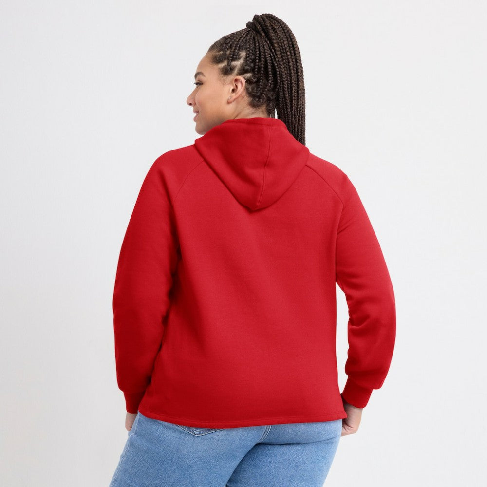 St. Louis Cardinals Women's Perfect Play Raglan Pullover Hoodie - Red