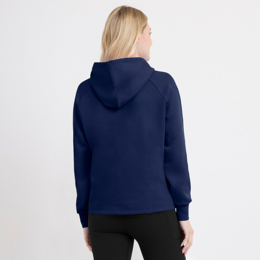 Milwaukee Brewers Women's Perfect Play Raglan Pullover Hoodie - Navy