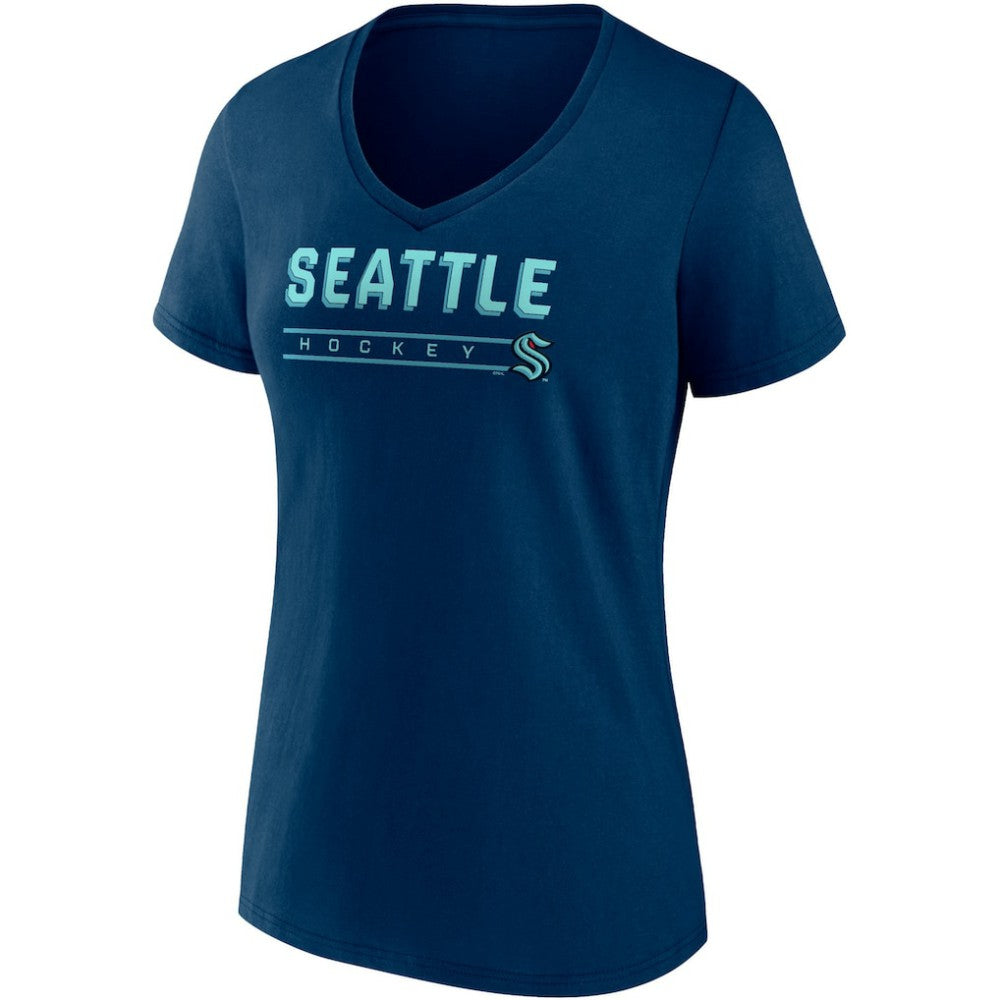 Seattle Kraken Fanatics Women's Parent 2-Pack V-Neck T-Shirt Set