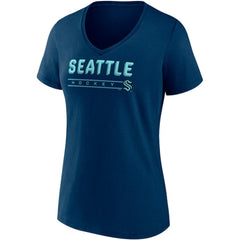 Seattle Kraken Fanatics Women's Parent 2-Pack V-Neck T-Shirt Set