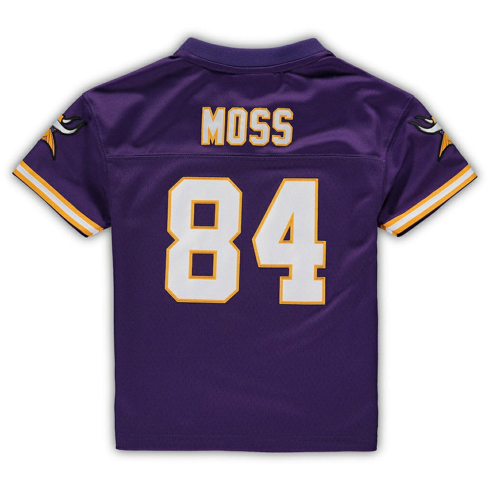 NFL Minnesota Vikings Randy Moss  Male Preschool 1998 Retired Legacy Jersey