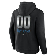 Colorado Avalanche Personalized Midnight Mascot Logo Pullover Hoodie