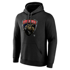 Florida Panthers Personalized Midnight Mascot Logo Pullover Hoodie