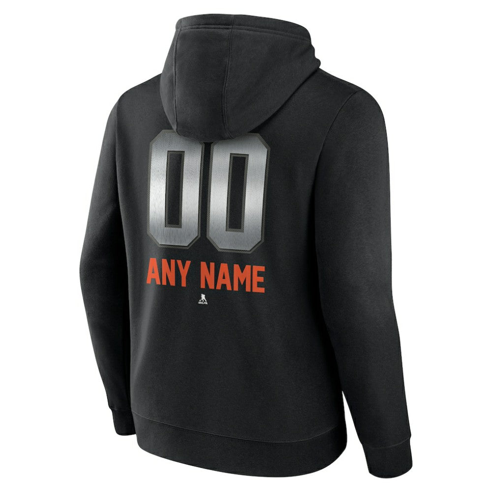 New York Islanders Personalized Midnight Mascot Logo Pullover Hoodie