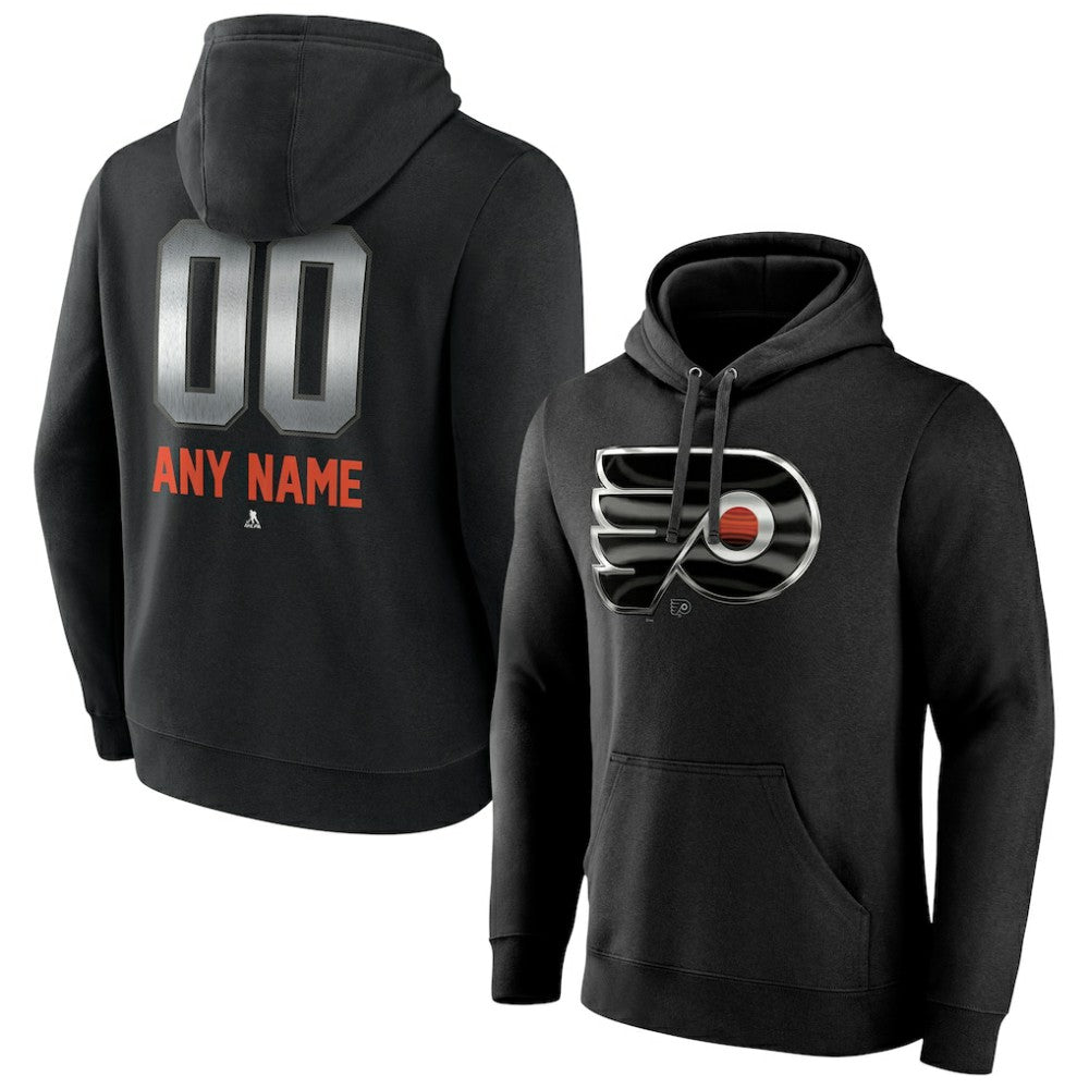 Philadelphia Flyers Personalized Midnight Mascot Logo Pullover Hoodie