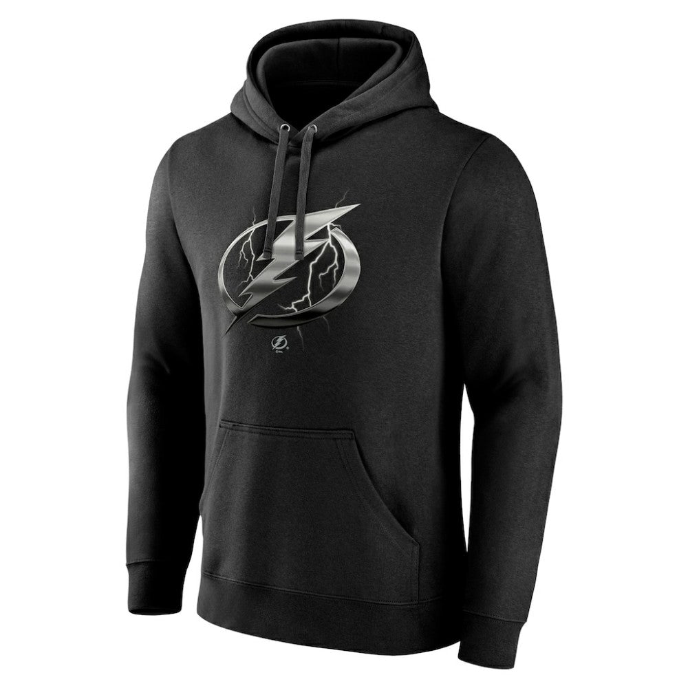 Tampa Bay Lightning Personalized Midnight Mascot Logo Pullover Hoodie