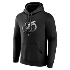 Tampa Bay Lightning Personalized Midnight Mascot Logo Pullover Hoodie