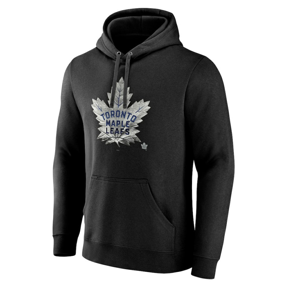 Toronto Maple Leafs Personalized Midnight Mascot Logo Pullover Hoodie
