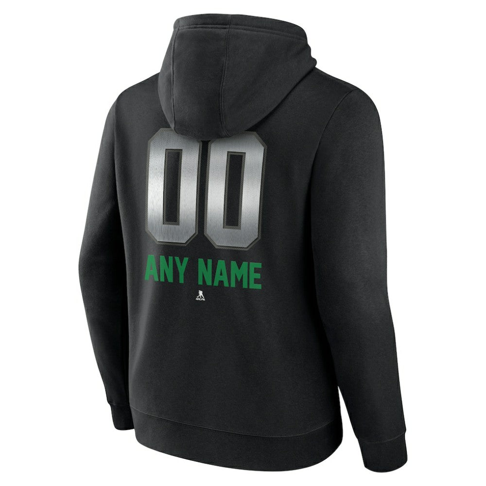 Vancouver Canucks Personalized Midnight Mascot Logo Pullover Hoodie