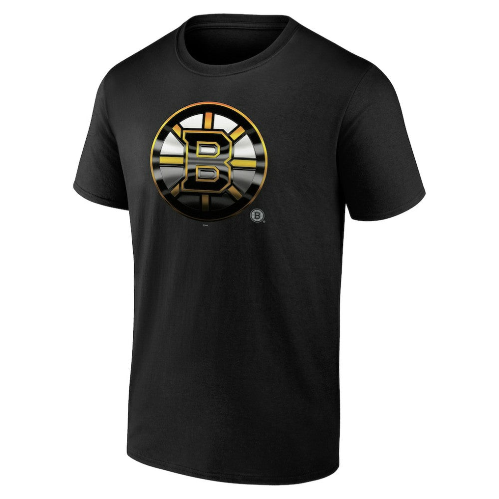Boston Bruins Personalized Midnight Mascot Logo T-Shirt