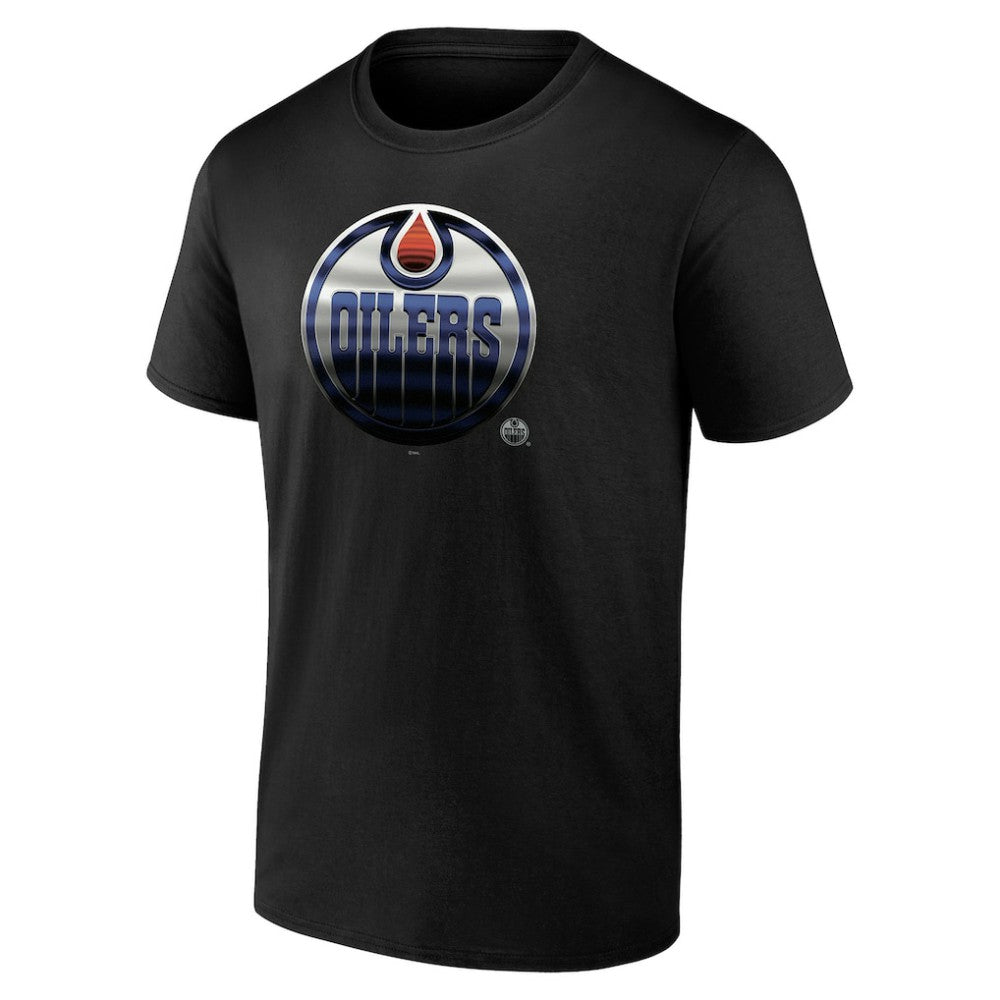 Edmonton Oilers Personalized Midnight Mascot Logo T-Shirt