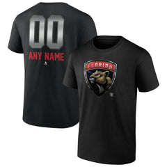 Florida Panthers Personalized Midnight Mascot Logo T-Shirt