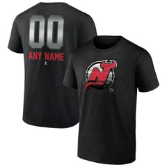 New Jersey Devils Personalized Midnight Mascot Logo T-Shirt