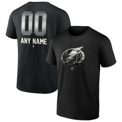 Tampa Bay Lightning Personalized Midnight Mascot Logo T-Shirt