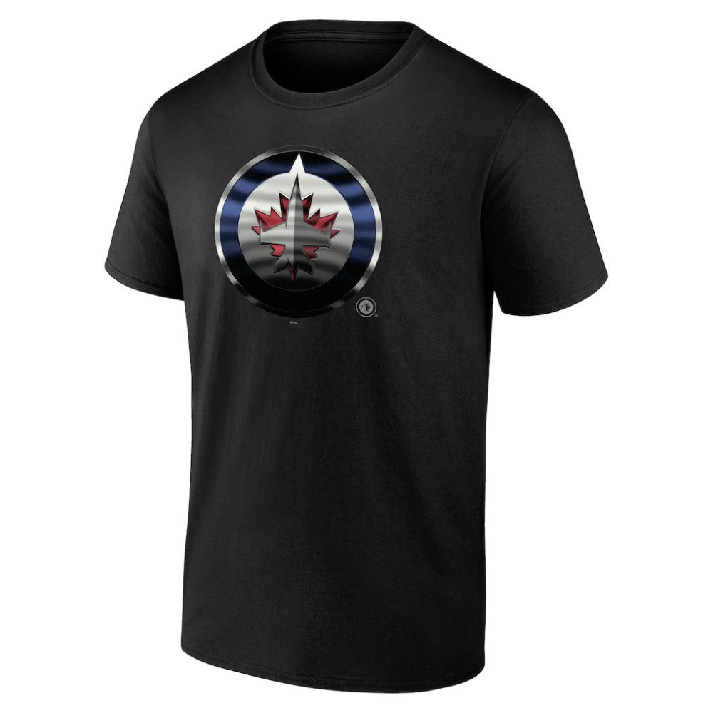 Winnipeg Jets Personalized Midnight Mascot Logo T-Shirt