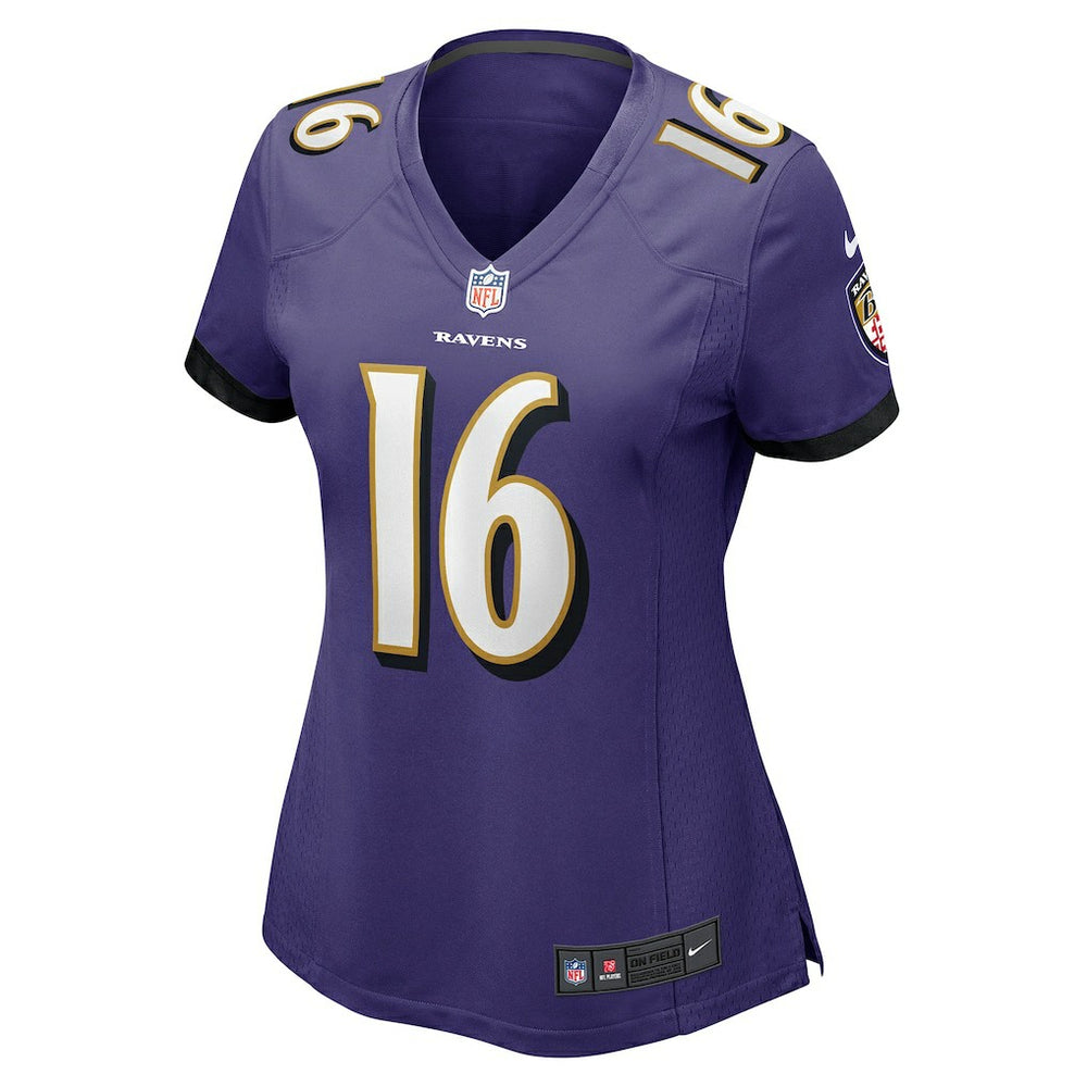 NFL Baltimore Ravens Tylan Wallace  Women's Game Jersey