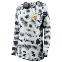 NFL Minnesota Vikings Women's Tie-Dye Long Sleeve T-Shirt