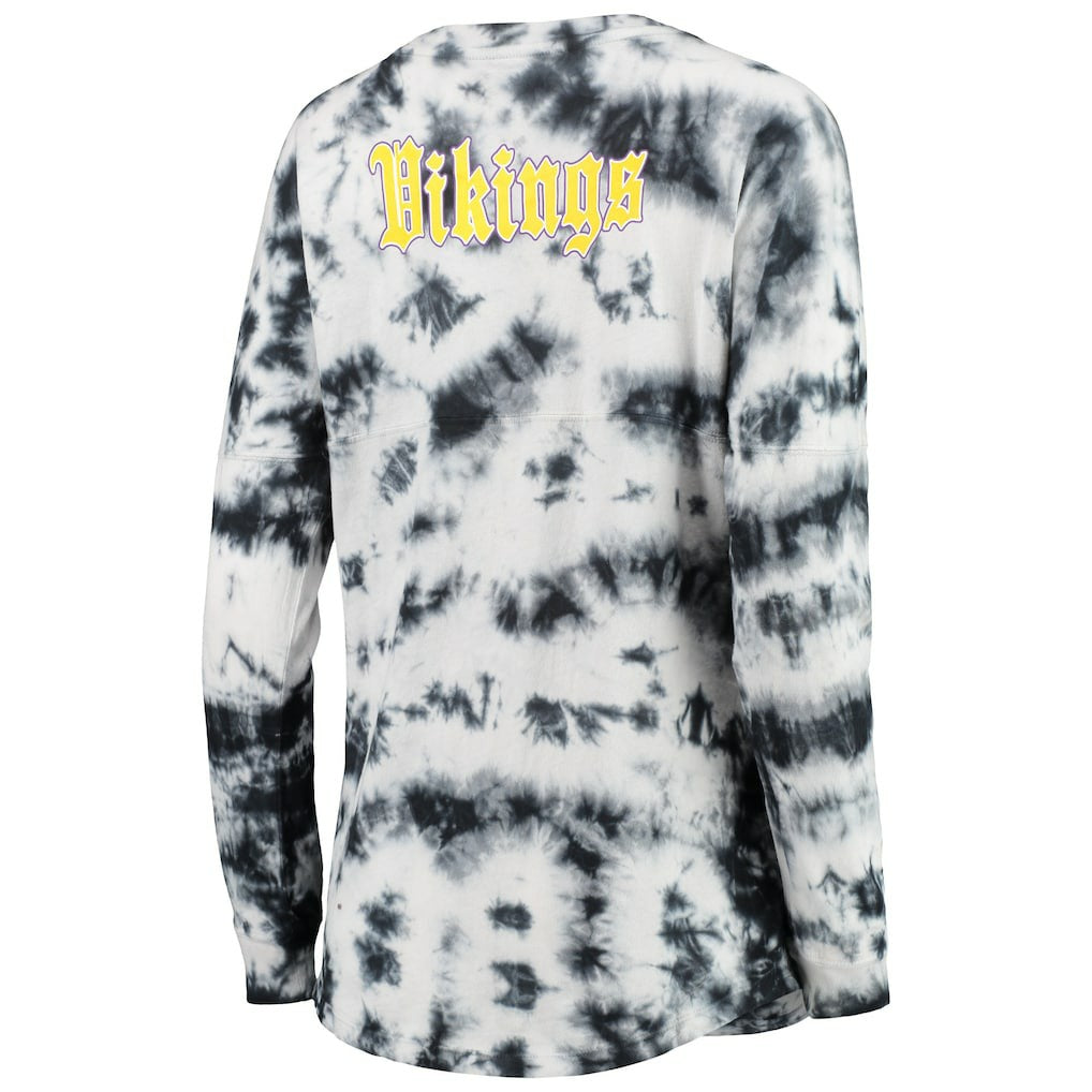 NFL Minnesota Vikings Women's Tie-Dye Long Sleeve T-Shirt