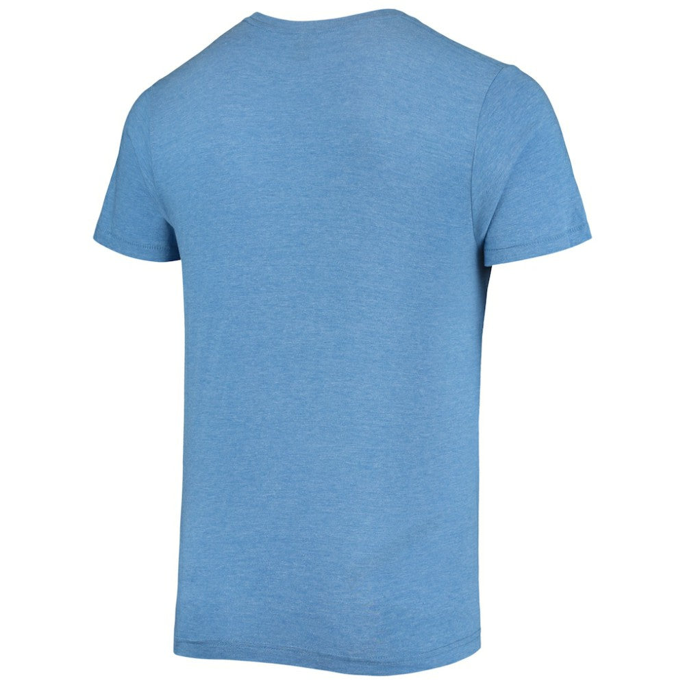 Chicago Cubs Homage Hand-Drawn Logo Tri-Blend T-Shirt - Royal