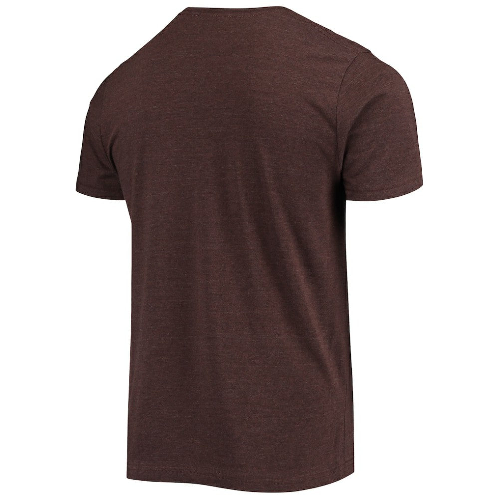San Diego Padres Homage Hand-Drawn Logo Tri-Blend T-Shirt - Brown