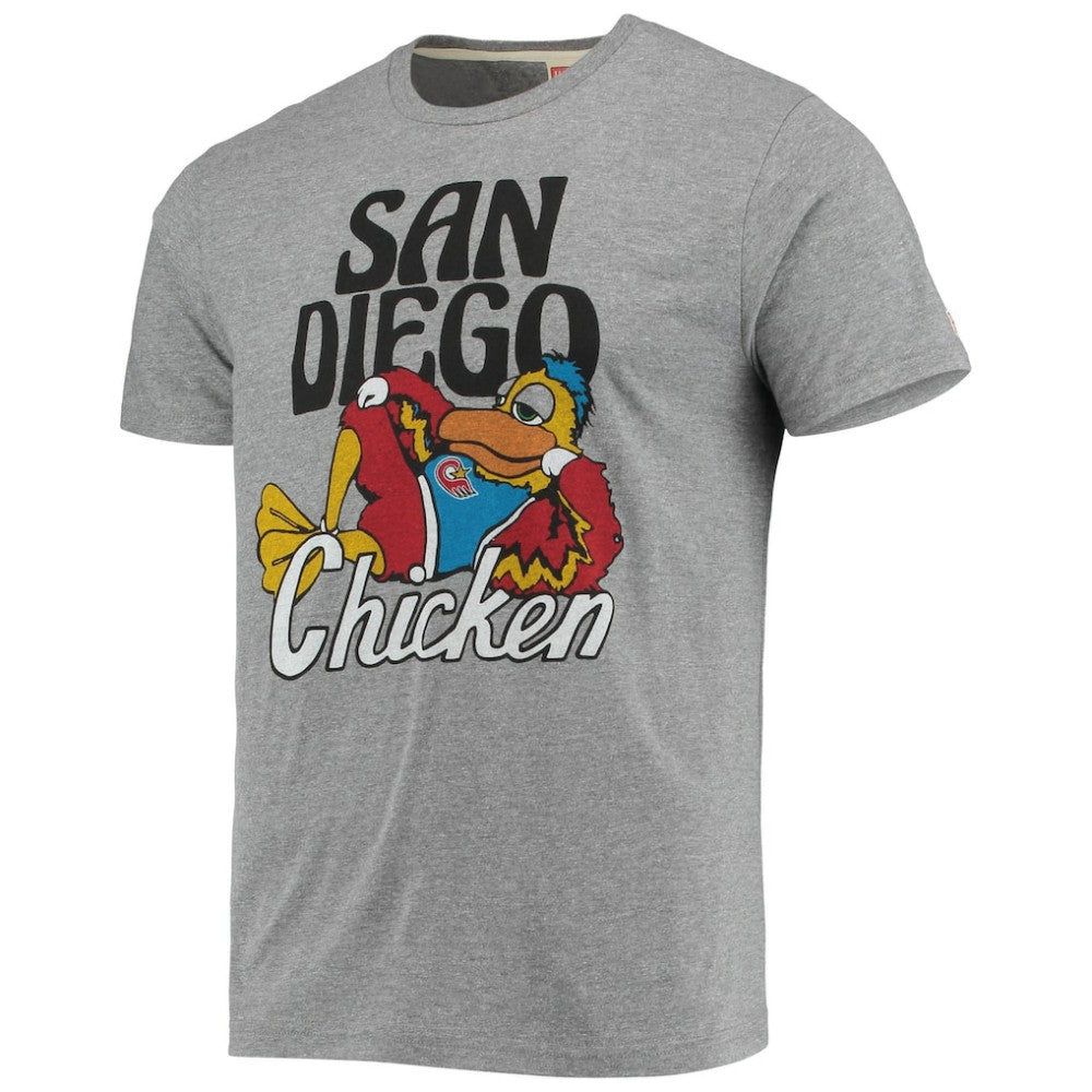 San Diego Padres Homage Hyper Local Tri-Blend T-Shirt - Gray