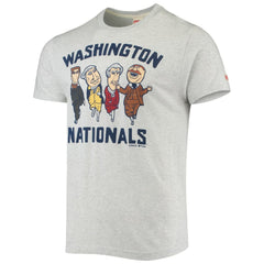 Washington Nationals Homage Hyper Local Tri-Blend T-Shirt - Heathered Gray