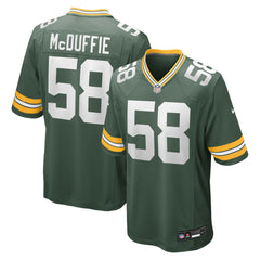 NFL Green Bay Packers Isaiah McDuffie  Game Jersey