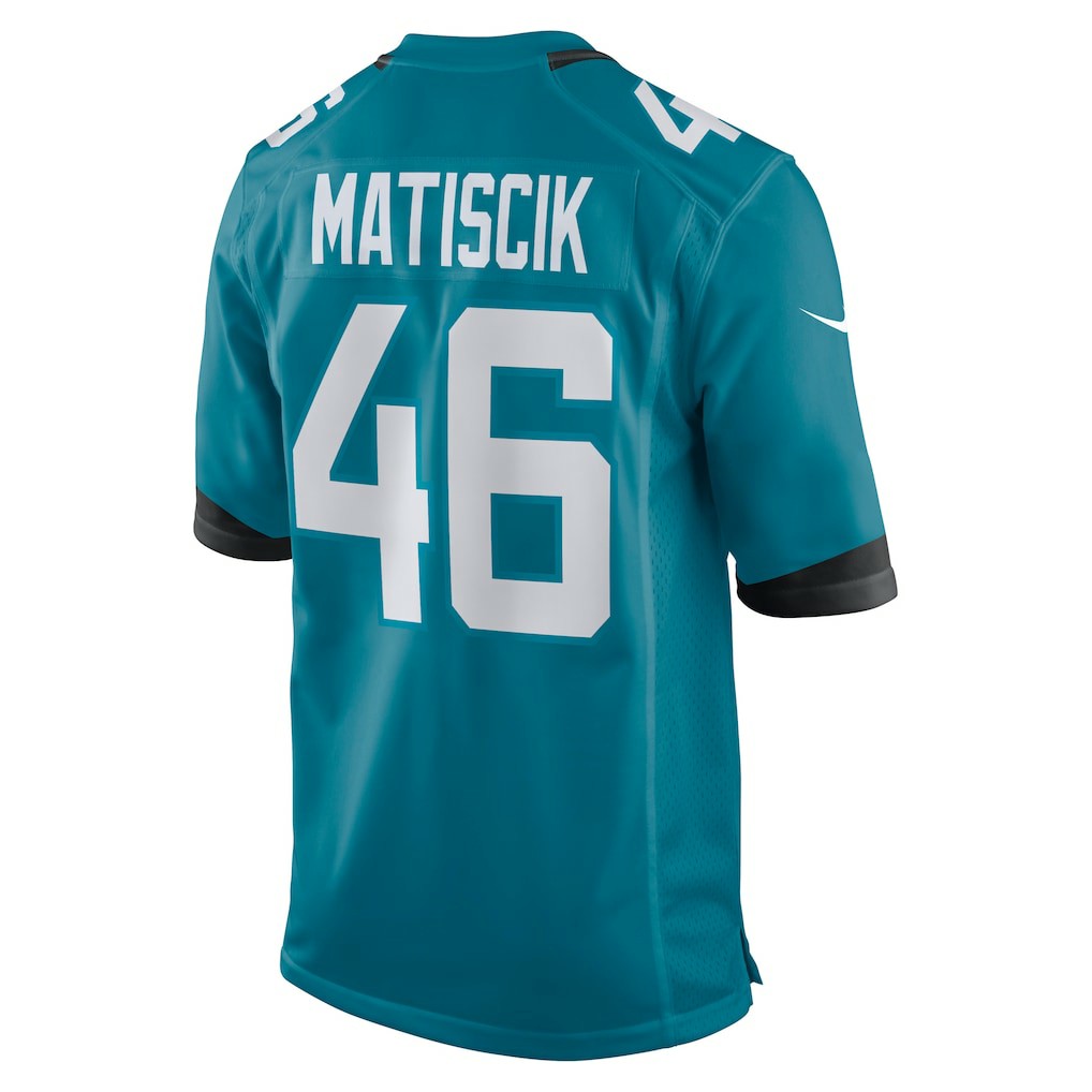 NFL Jacksonville Jaguars Ross Matiscik  Game Jersey