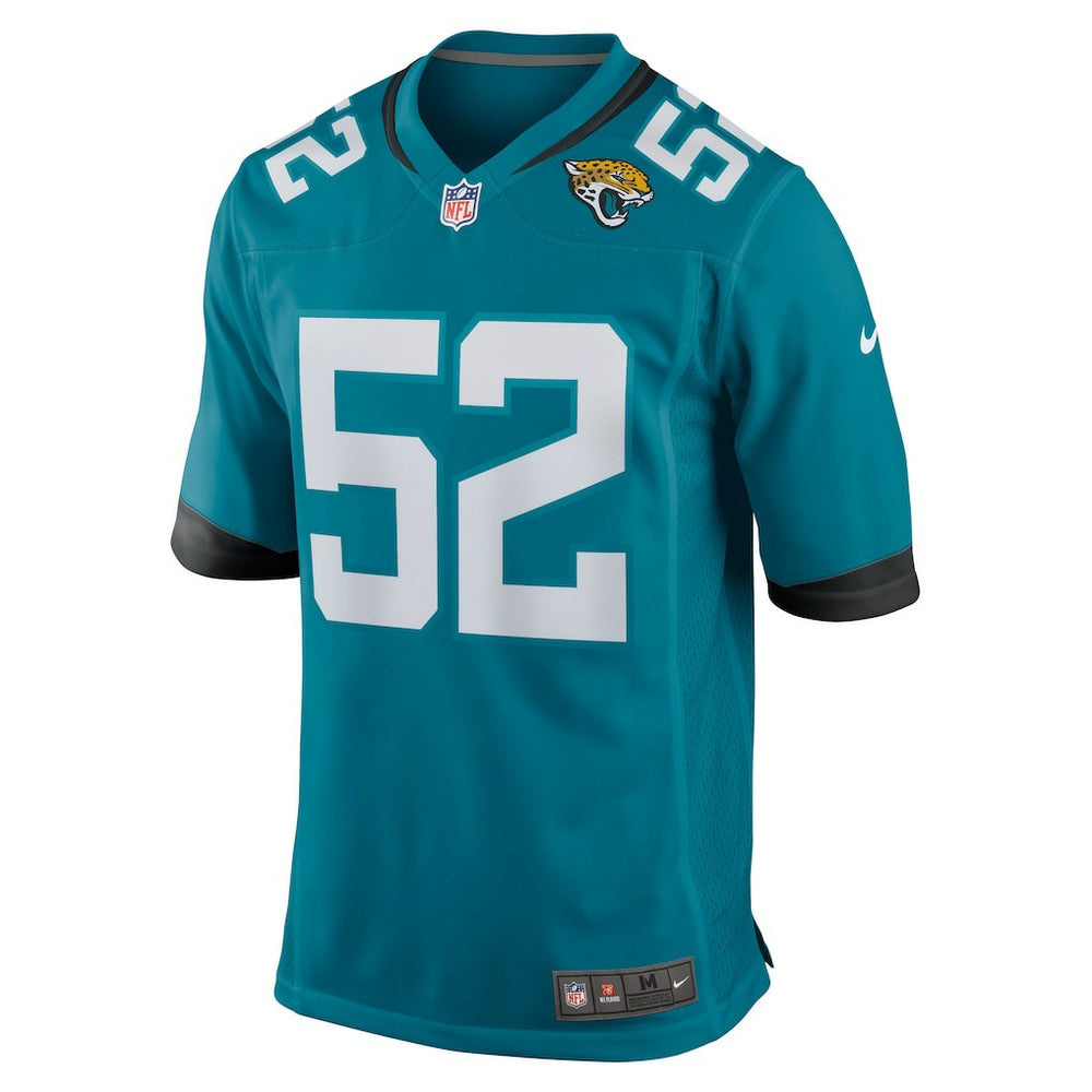 NFL Jacksonville Jaguars DaVon Hamilton  Game Jersey
