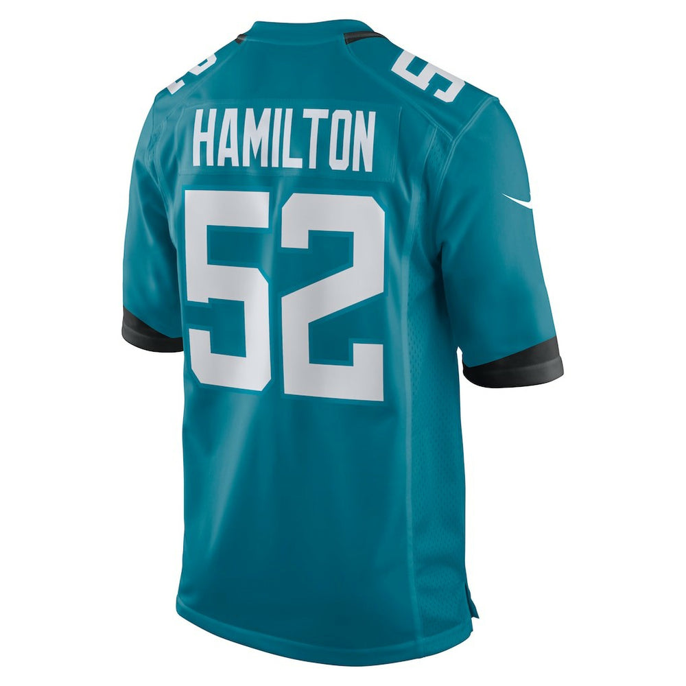 NFL Jacksonville Jaguars DaVon Hamilton  Game Jersey