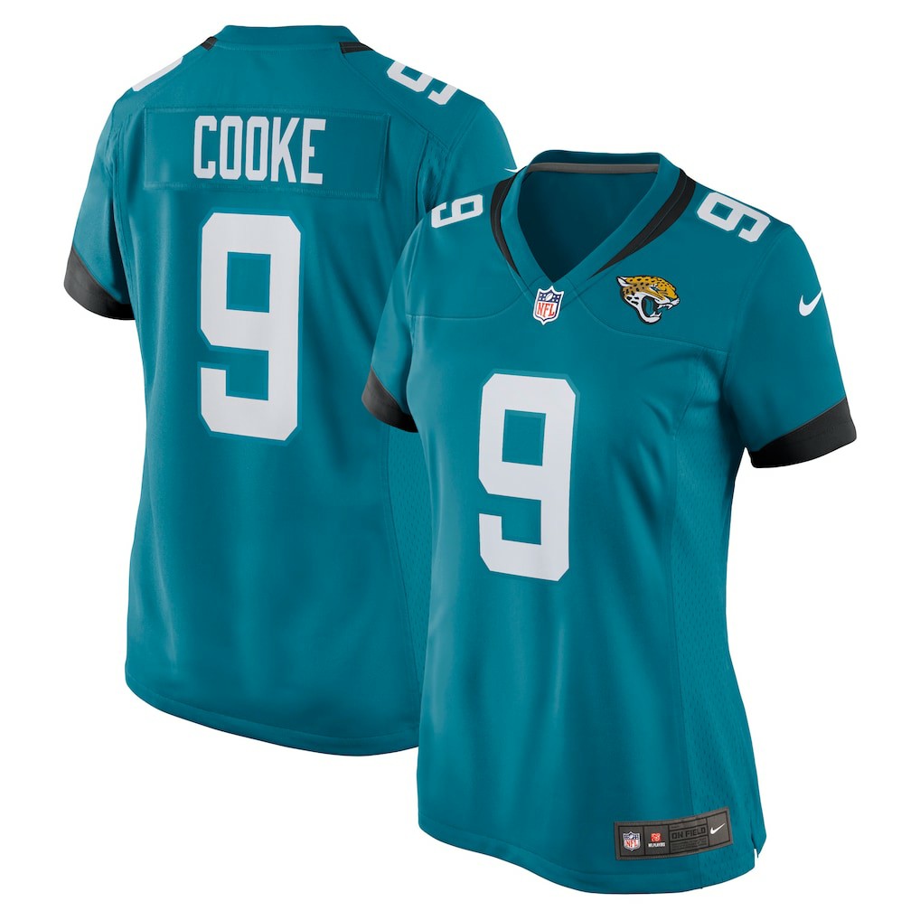 NFL Jacksonville Jaguars Logan Cooke  Women's Game Jersey