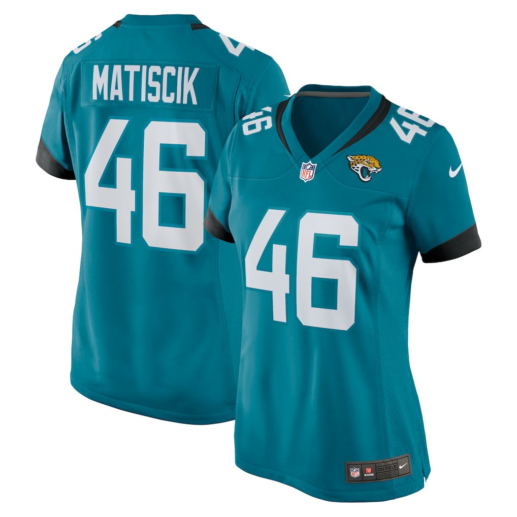 NFL Jacksonville Jaguars Ross Matiscik  Women's Game Jersey