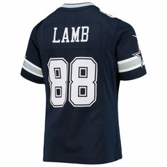 NFL Dallas Cowboys CeeDee Lamb  Girls Youth Game Jersey